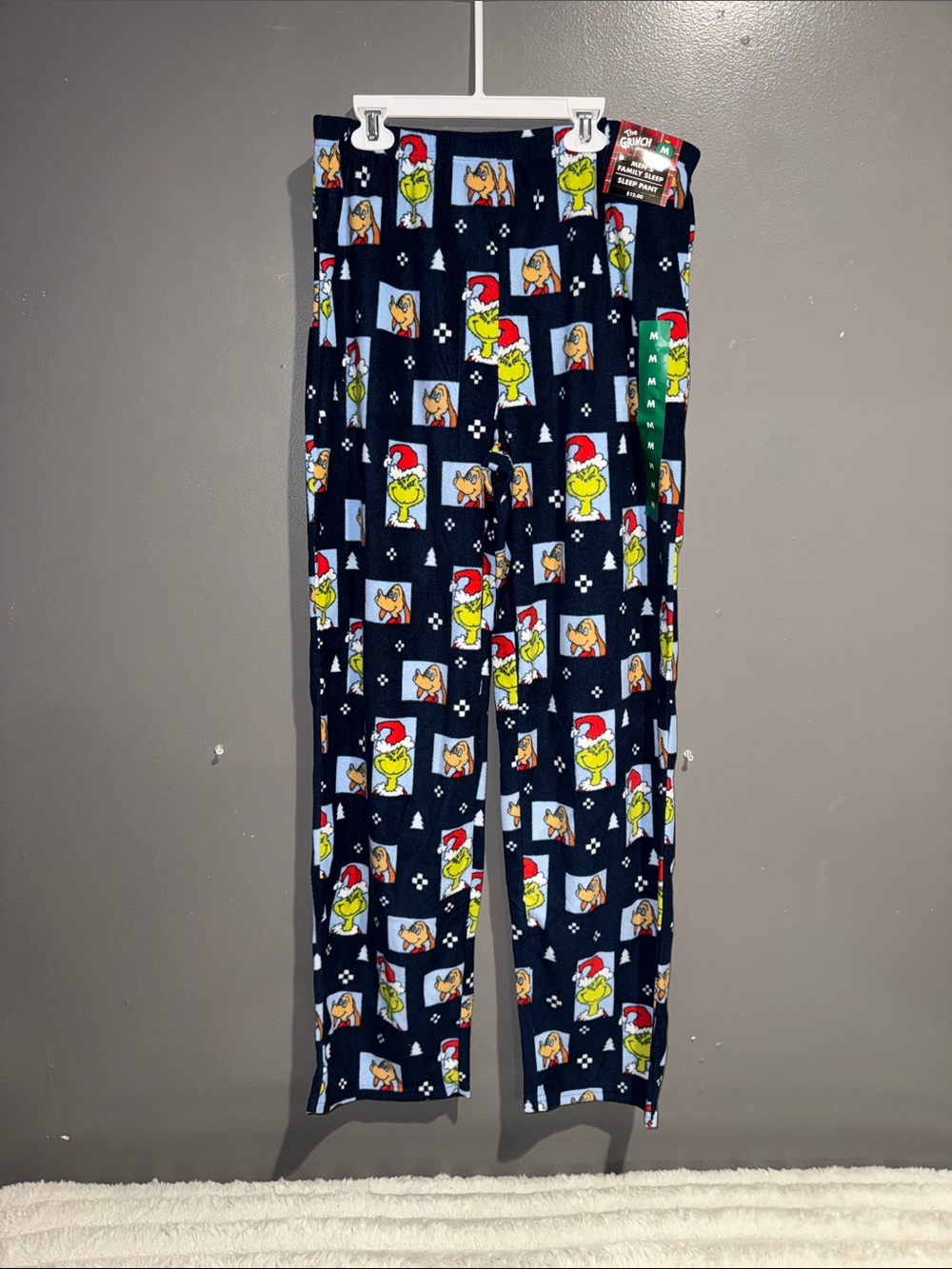Dr. Seuss Navy Grinch & Max Print Lounge Pants